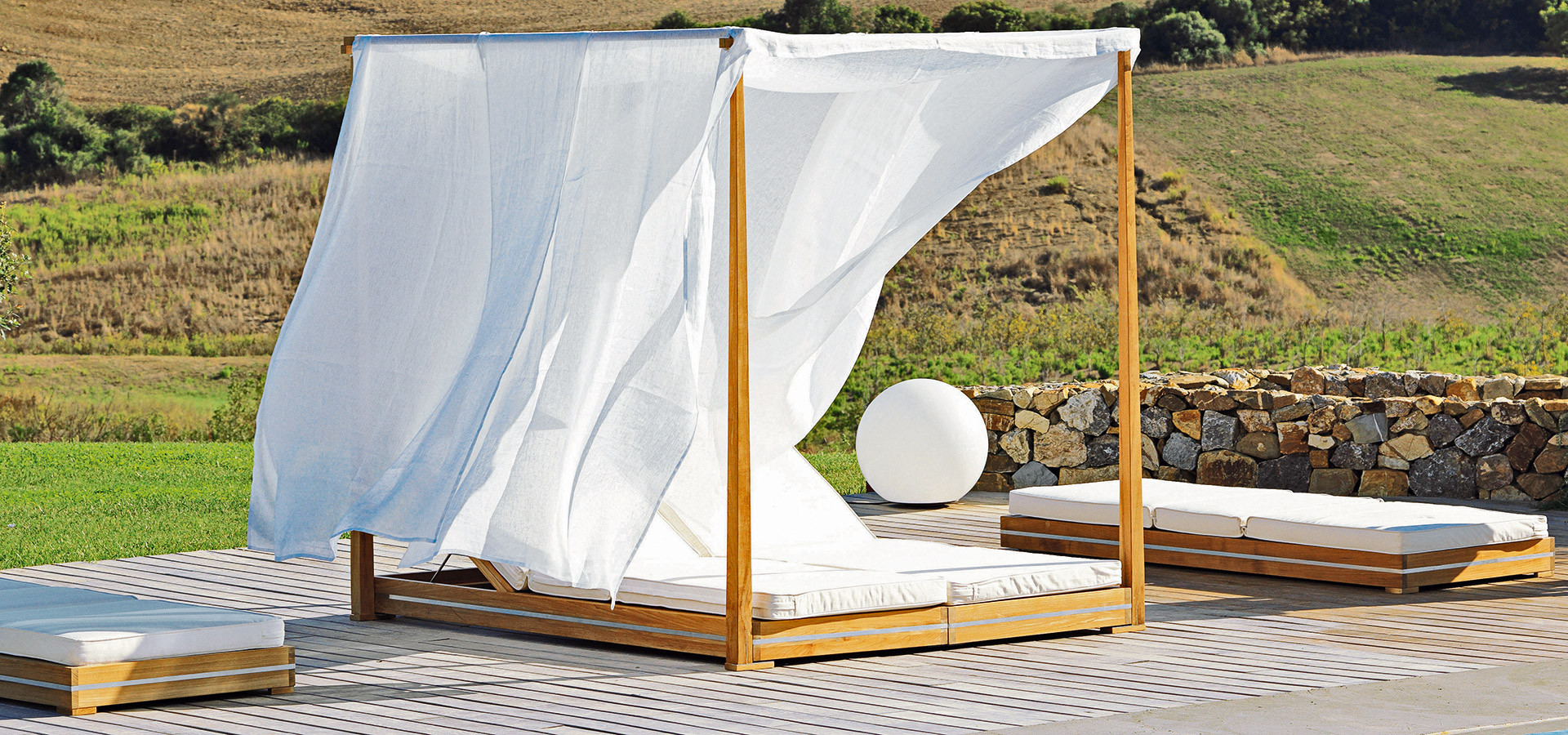 Beom double sun lounger top